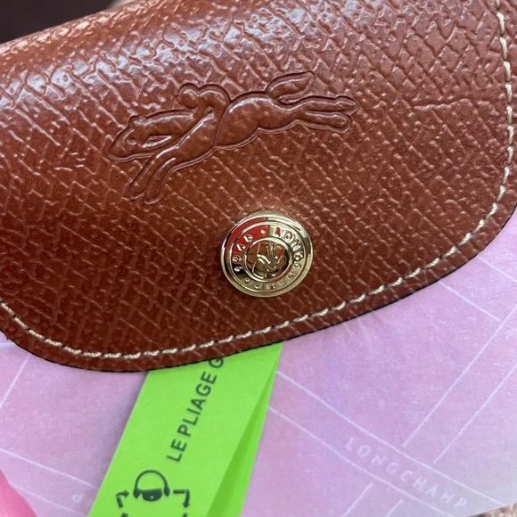 Longchamp Le Pliage Original Mini Pouch with strap - Picture 5 of 8